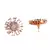 Gold Plated American diamonds Earrings