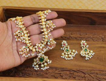 Multicolor agate necklaces 2