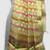 weaved pure tusser silk dupatta weaved in leaf pattern motif and rangkart work done on dupatta