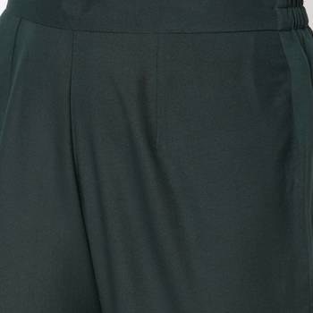 Women's Rayon Green Kurta Set 7