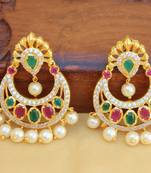 Multicolor agate earrings