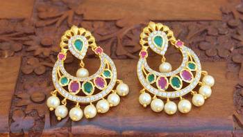 Multicolor agate earrings 2