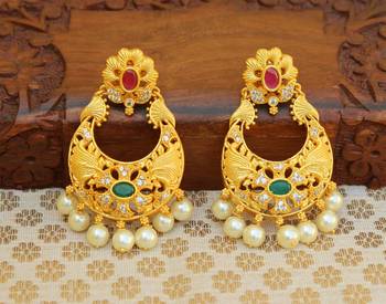 Multicolor agate earrings 1