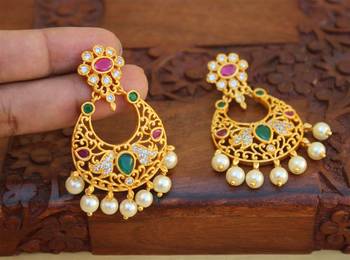 Multicolor agate earrings 1