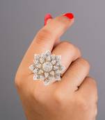 Adjustable finger women rings