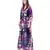 Purple Colour Printed Silkmul Kaftaan