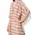 Coral Colour Printed Silkmul Kaftaan