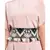 Black Dupion Silk Geometric Embroidered Tie- Up Belt with Colourful Tassels