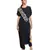 Black Dupion Silk Istanbul Embroidered Tie- Up Belt with Colourful Tassels
