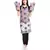 Purple Colour Printed Canvas Mittens with Grey Colour Printed Silkmul Piping