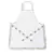 Blush and Cream Colour Printed Canvas Apron with Pouch