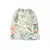 Ivory and Aqua Colour Printed Canvas Apron with Mittens and Pouch Set in Gift Box