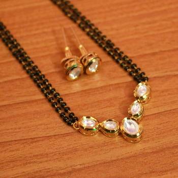 White mangalsutra 2