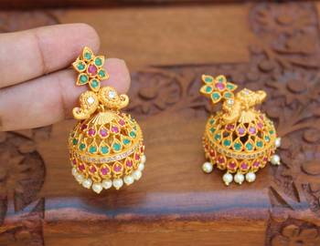 Multicolor agate earrings 1
