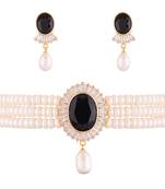 Multicolor pearl chokers