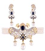 Multicolor pearl chokers