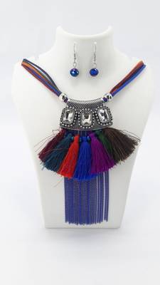 Blue necklaces 3