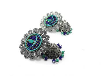 Blue earrings 3