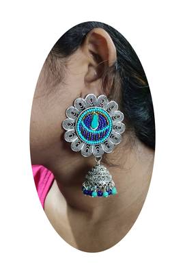 Blue earrings 4