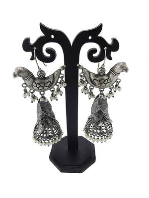 Silver earrings 1