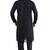 ARRUGA Black embroidered georgette kurta-pajama