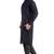 ARRUGA Black embroidered georgette kurta-pajama