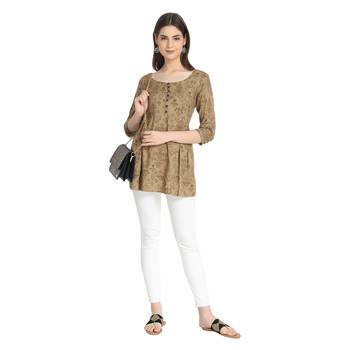 Chiku printed rayon ethnic-kurtis 4