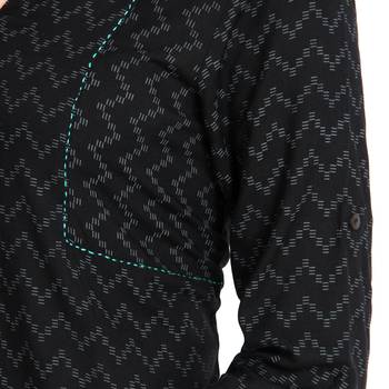 Black printed rayon ethnic-kurtis 3