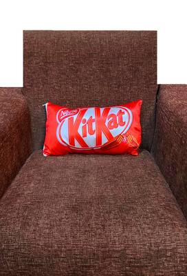 Favon Microfibre Filled Reversible Kids Cushions (Kit Kat) 3