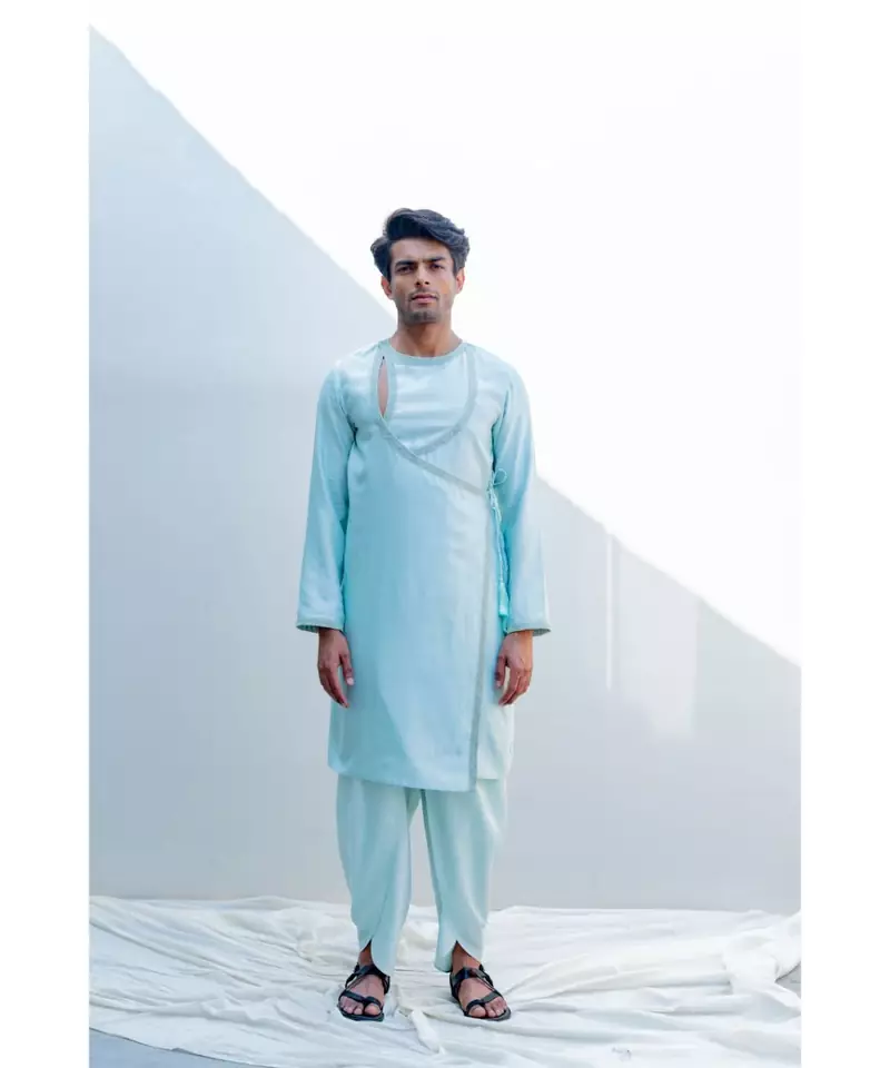 MIRJAI   MINT GREENmen kurtas