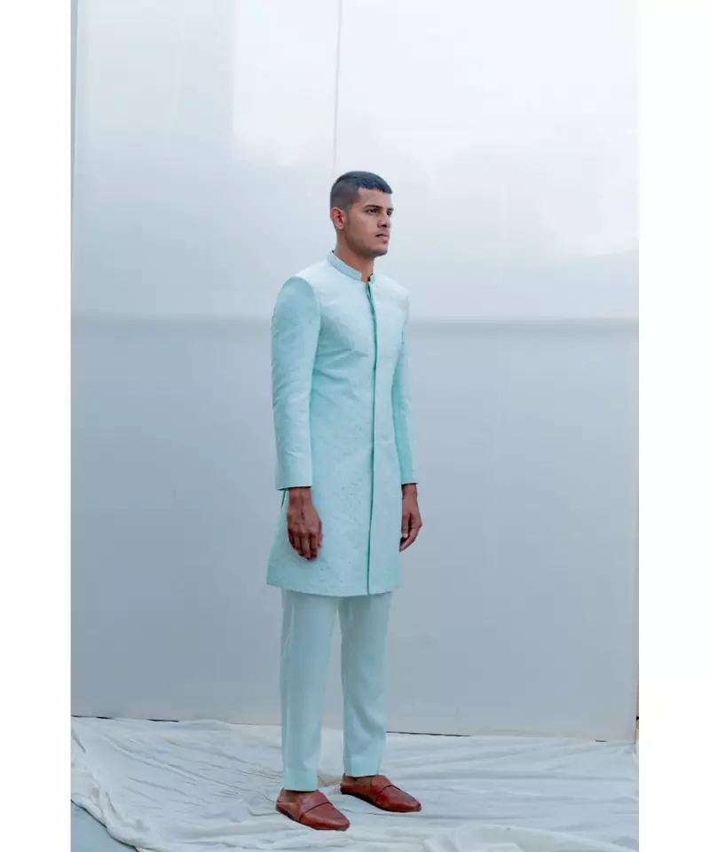 EPITOME   MINT GREEN men kurta