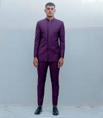 Majestic Long Indo Western Jacket Set