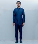 LAPIS LAZULI SHORT INDO WESTERN JACKET SET