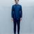 LAPIS LAZULI SHORT INDO WESTERN JACKET SET