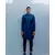 ULTRAMARINE LONG INDO WESTERN JACKET SET