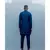 ULTRAMARINE LONG INDO WESTERN JACKET SET