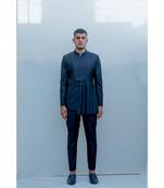 RAVEN SHORT INDO WESTERN JACKET SET