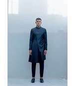 STYGIAN LONG INDO WESTERN JACKET SET