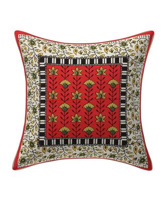 AJ Home Traditional Jaipuri 100% Cotton Diwan Set (Set of 6) 3