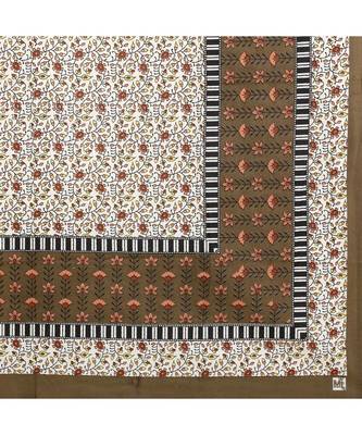 AJ Home Traditional Jaipuri 100% Cotton Diwan Set (Set of 6) 5