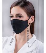 Plush Grey Multipurpose Mask Chain