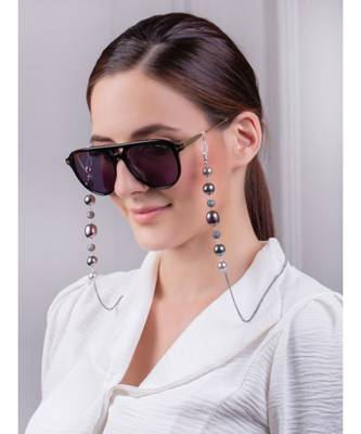Plush Grey Multipurpose Mask Chain 2