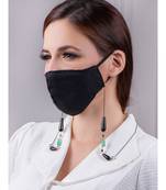 Deluxe Green and Black Multipurpose Mask Chain