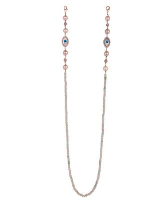 Luscious Blue and White Multipurpose Mask Chain 5