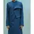 Royal Blue Kurta and white pants