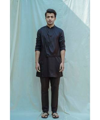 Black Kurta And Pants 1