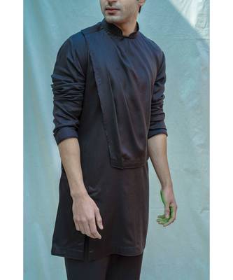 Black Kurta And Pants 3