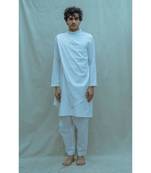 White kurta and pants