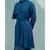 Royal Blue Kurta and white pants