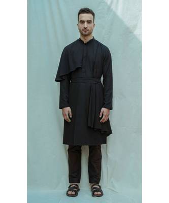 Black Kurta And Pants 1